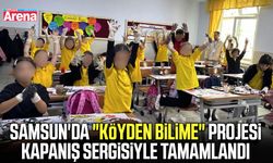 Köyden bilime uzanan proje Tekkeköy'de tamamlandı