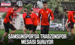 Samsunspor'da Trabzonspor mesaisi sürüyor