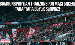 Samsunspor'dan taraftara büyük sürpriz!