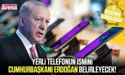 Yerli telefonun ismini Cumhurbaşkanı Erdoğan belirleyecek!