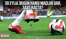 30 Eylül bugün hangi maçlar var, saat kaçta?