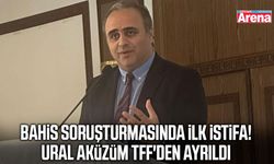 TFF'de bahis soruşturması sonrası ilk istifa geldi