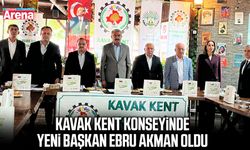 Kavak Kent Konseyinde yeni başkan Ebru Akman oldu