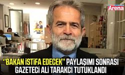 Gazeteci Ali Tarakcı hakkında karar!