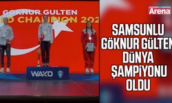 Samsunlu Göknur Gülten dünya şampiyonu oldu