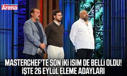 MasterChef'te 26 Eylül'de potaya giden isimler belli oldu