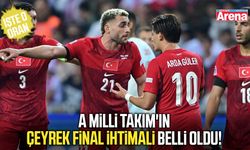 A Milli Takım'ın çeyrek final ihtimali belli oldu!