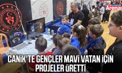 Canik'te gençler mavi vatan için projeler üretti