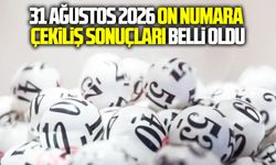 31 Ağustos 2026 on numara çekiliş sonuçları