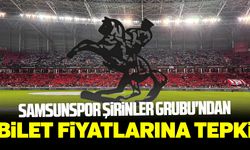 Samsunspor Şirinler Grubu'ndan bilet fiyatlarına tepki