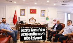 Gazete Arena'dan Başkan Kurnaz'a iade-i ziyaret
