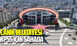 Canik Belediyesi KPSS için sahada