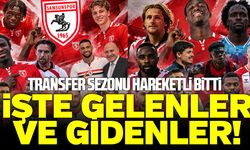 Samsunspor’da hareketli transfer sezonu bitti: İşte gelenler ve gidenler!