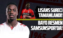 Samsunsporlu Mohamed Bayo'nun lisansı çıktı