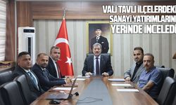 Samsun Valisi Orhan Tavlı ilçelerdeki sanayi yatırımlarını inceledi