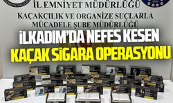 İlkadım’da nefes kesen kaçak sigara operasyonu