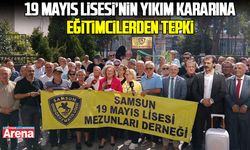 Samsun 19 Mayıs Lisesi’nin yıkım kararına eğitimcilerden tepki