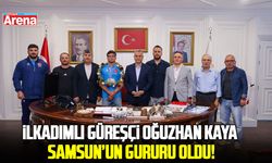 İlkadımlı güreşçi Oğuzhan Kaya, Samsun’un gururu oldu!