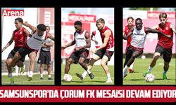 Samsunspor'da Çorum FK maçı mesaisi devam ediyor