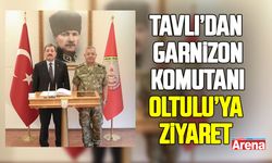 Vali Tavlı’dan Samsun Garnizon Komutanı Oltulu’ya ziyaret