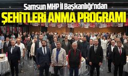 Samsun MHP İl Başkanlığı'ndan şehitleri anma programı