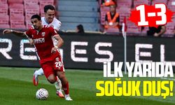 Samsunspor Çorum FK'ya karşı ilk yarıyı mağlup bitirdi