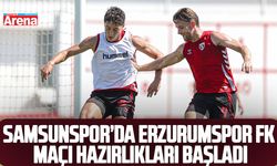 Samsunspor’da Erzurumspor FK maçı hazırlıkları başladı