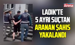 Samsun'da 5 ayrı suçtan aranan şahıs yakalandı