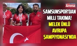 Samsunspor’dan milli takıma! Melek Ünlü Avrupa Şampiyonası’nda