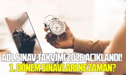 AÖL sınav takvimi 2026 açıklandı! 1. dönem sınavları ne zaman?