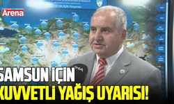 Samsun için kuvvetli yağış uyarısı! Sel ve su baskınlarına dikkat