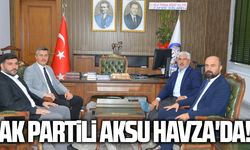 AK Parti Milletvekili Aksu, Havza'da temaslarda bulundu