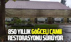 Çarşamba'da 850 yıllık Göğceli Camii restorasyonu sürüyor
