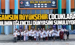 Samsun'da özel gereksinimli çocuklar için bilim atölyeleri