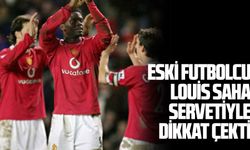 Eski futbolcu Louis Saha servetiyle dikkat çekti
