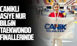 Canik Belediyespor'lu Asiye Nur Bilgin Taekwondo finallerinde