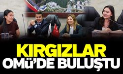 Kırgız Başkonsolos'tan OMÜ'ye ziyaret