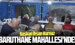 Başkan Kurnaz Baruthane Mahallesi sakinleriyle buluştu