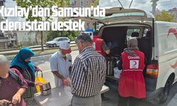 Türk Kızılay'ından Samsun'da sıcak yemek desteği
