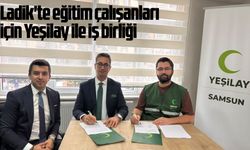 Ladik'te eğitim çalışanları için Yeşilay ile iş birliği