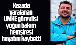 Samsun'da kazada yaralanan UMKE görevlisi hayatını kaybetti