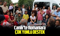 Canik’te Romanlara çok yönlü destek