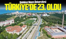 Ondokuz Mayıs Üniversitesi Türkiye'de 23'üncü oldu