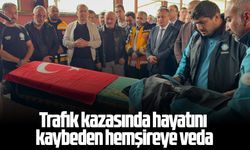 Samsun'da trafik kazasında hayatını kaybeden hemşireye veda