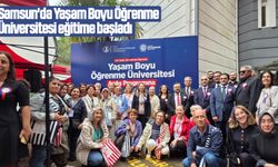 Samsun'da Yaşam Boyu Öğrenme Üniversitesi eğitime başladı