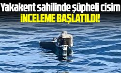 Yakakent sahilinde dron parçası bulundu