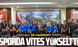 Ondokuz Mayıs Üniversitesi'nden 38 madalyalık gurur