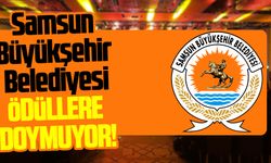 Samsun Büyükşehir Belediyesi ödüllere doymuyor!