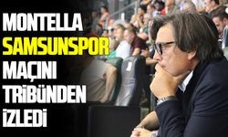 Montella Samsunspor maçını tribünden izledi