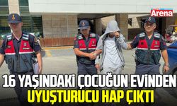 Samsun’da 16 yaşındaki çocuğun evinden uyuşturucu hap çıktı